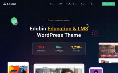 https://thepixelcurve.com/wp/edubin/demo/ screenshot