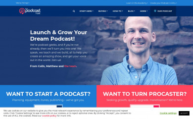 thepodcasthost.com screenshot