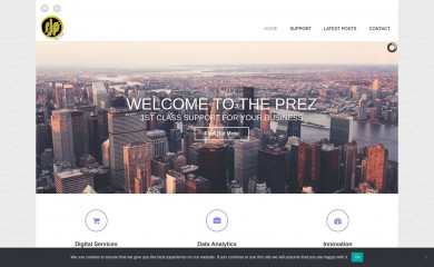 theprez.co.uk screenshot