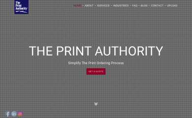 theprintauthority.com screenshot