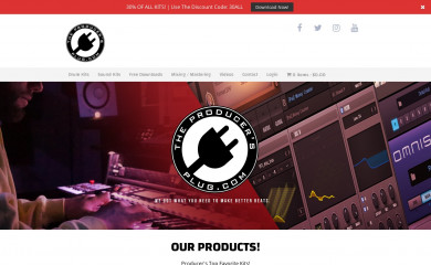 theproducersplug.com screenshot
