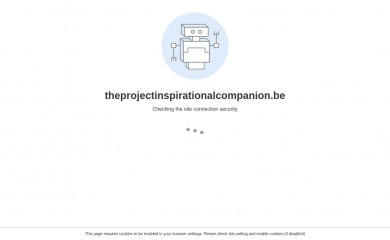 theprojectinspirationalcompanion.be screenshot