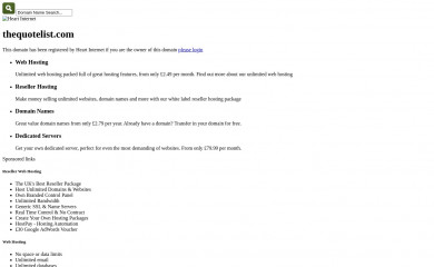 thequotelist.com screenshot