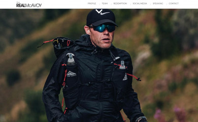 therealmcavoy.com screenshot