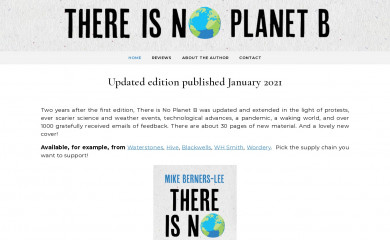 theresnoplanetb.net screenshot