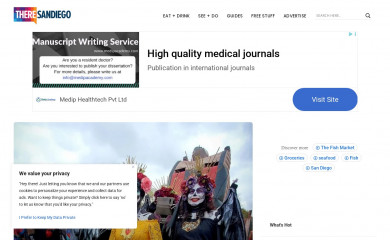 theresandiego.com screenshot