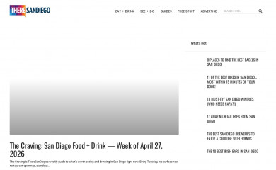 theresandiego.com screenshot