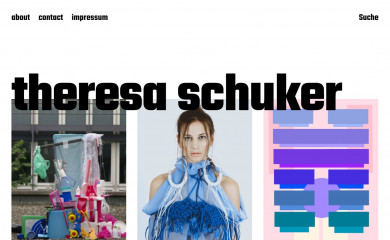theresaschuker.com screenshot