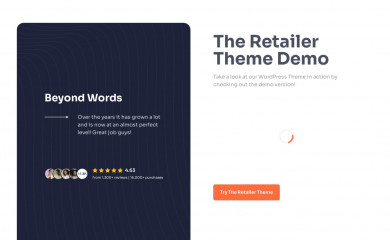The Retailer Child Theme screenshot