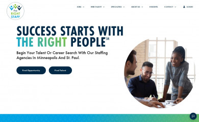 therightstaff.com screenshot
