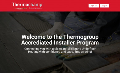 thermochamp.com.au screenshot