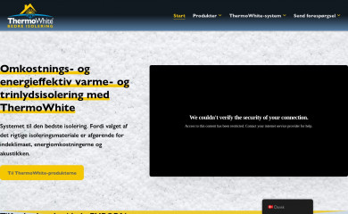 thermowhite.dk screenshot
