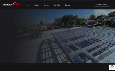 theroofhub.co.nz screenshot