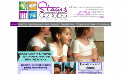 thestagesacademy.com screenshot