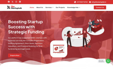 thestartuplab.in screenshot