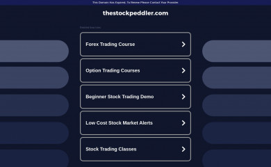 thestockpeddler.com screenshot