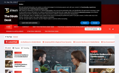 thestrategicdesk.com screenshot