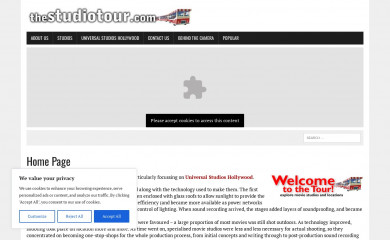 thestudiotour.com screenshot
