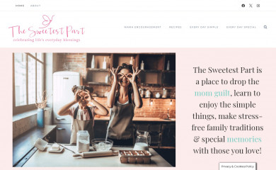 thesweetestpart.com screenshot