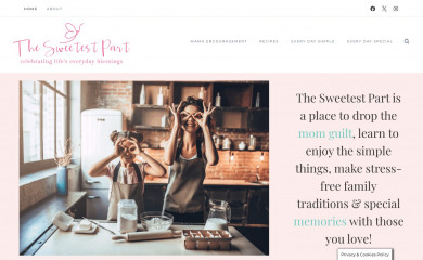thesweetestpart.com screenshot