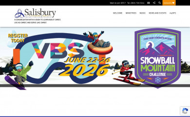 thesalisburychurch.org screenshot