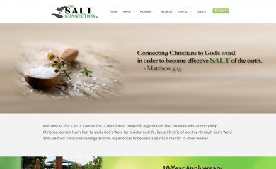 thesaltconnection.com screenshot