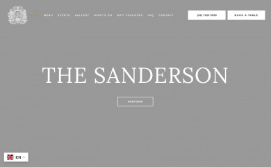 thesanderson.com.au screenshot