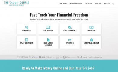 thesavvycouple.com screenshot