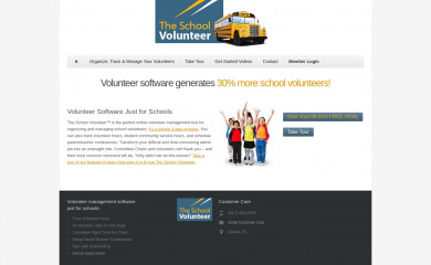 theschoolvolunteer.com screenshot