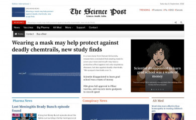 thesciencepost.com screenshot