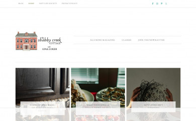 theshabbycreekcottage.com screenshot