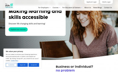 theskillsnetwork.com screenshot