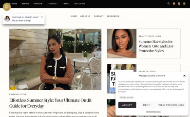 thesophisticatedshediary.com screenshot