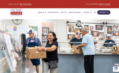 thesoupkitchen.org screenshot
