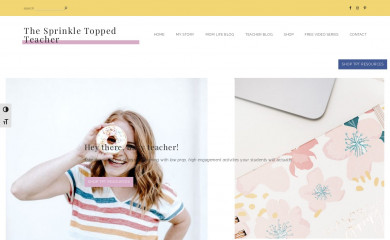 thesprinkletoppedteacher.com screenshot