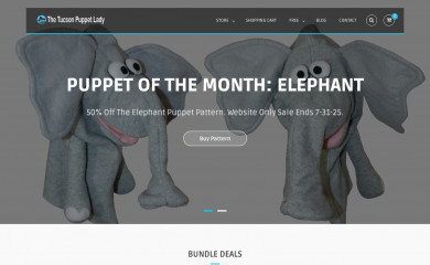 thetucsonpuppetlady.com screenshot