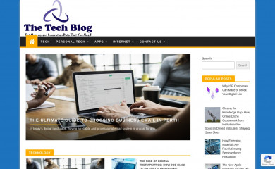 thetechblog.net screenshot