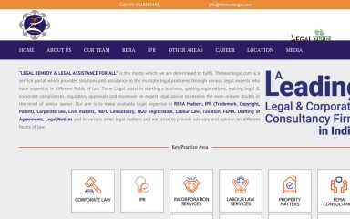 theteamlegal.com screenshot