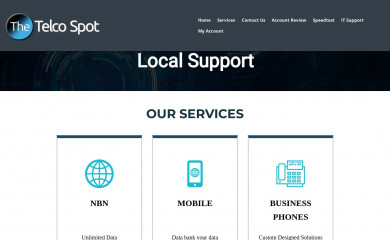 thetelcospot.com.au screenshot