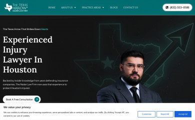 thetexasarrow.com screenshot