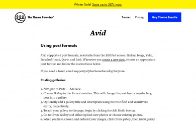 Avid screenshot