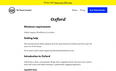 Oxford screenshot