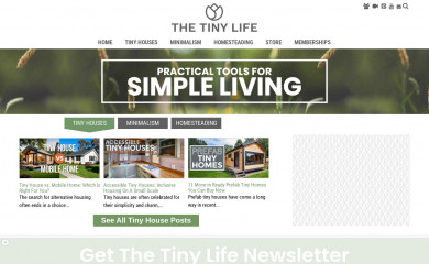 thetinylife.com screenshot