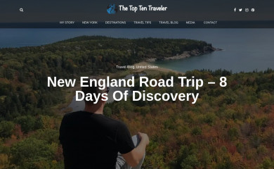 thetoptentraveler.com screenshot