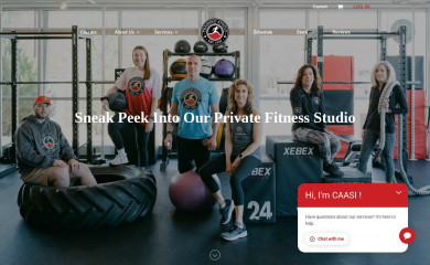 thetrainingstudio.com screenshot
