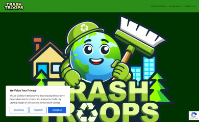 thetrashtroops.com screenshot