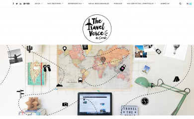 thetravelvoiceblog.com screenshot