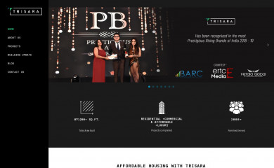 thetrisaragroup.com screenshot