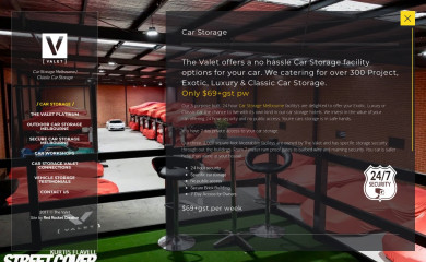 thevalet.net screenshot