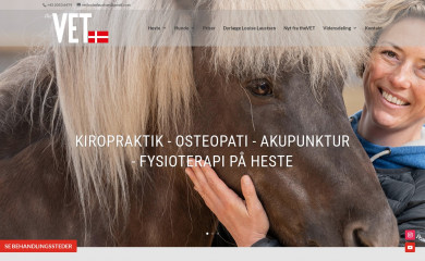 thevet.dk screenshot